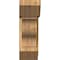 Ekena Millwork Funston Slat Rough Sawn Bracket w/ Offset Brace, Western Red Cedar, 8"W x 20"D x 24"H BKT0806X20X24FST06RWR - alternate 4